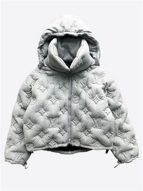 louis vuitton monogram boyhood|Louis Vuitton Grey Monogram 'Boyhood' Puffer Jacket.